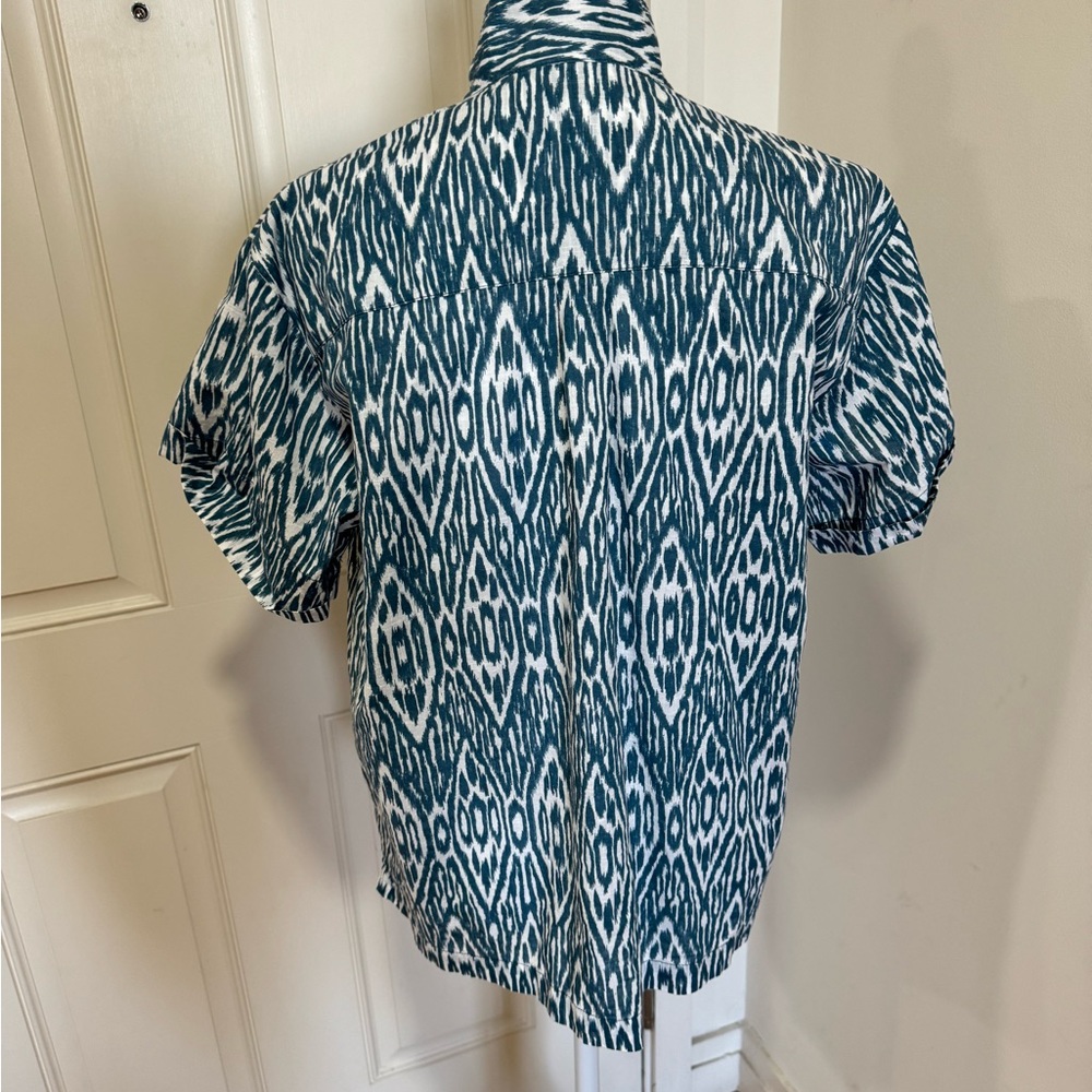 Pilcro Voile Surf Ikat Top - Picture 8 of 12